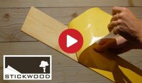 Découvrez la vidéo explicative de Stickwood pour apprendre à poser les lames de bois