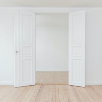 porte d'intérieur en bois
