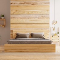 Chambre avec bois