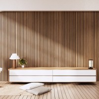 Intérieur tendance avec éléments en bois