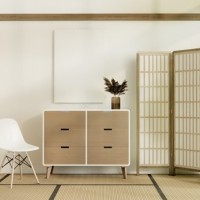 Intérieur Japandi