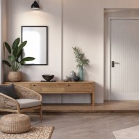 porte dans un salon