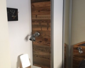 rénovation placard avec les lames stickwood